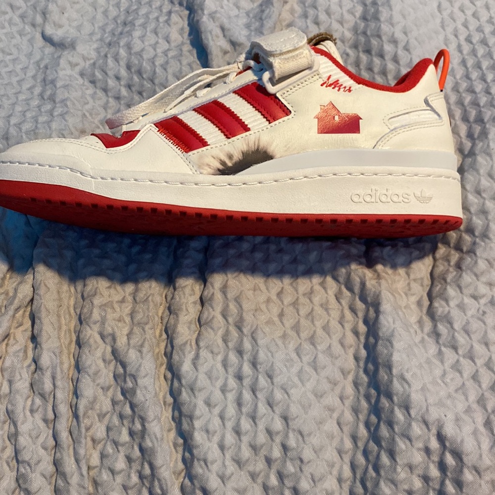 a pair of NMD ADDIDAS exclusive home alone collab - Picture 3 of 4